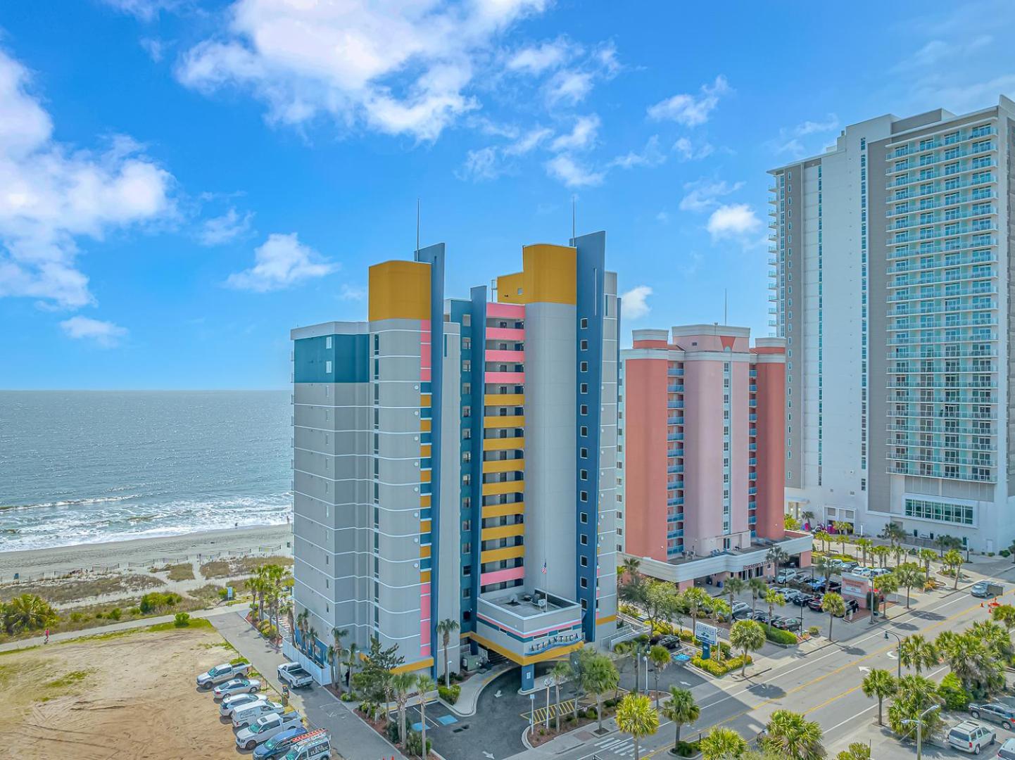 Beautifully Decorated Direct Oceanfront 1 Bedroom 1 Ba Condo Atlantica 1003 Myrtle Beach Exterior photo