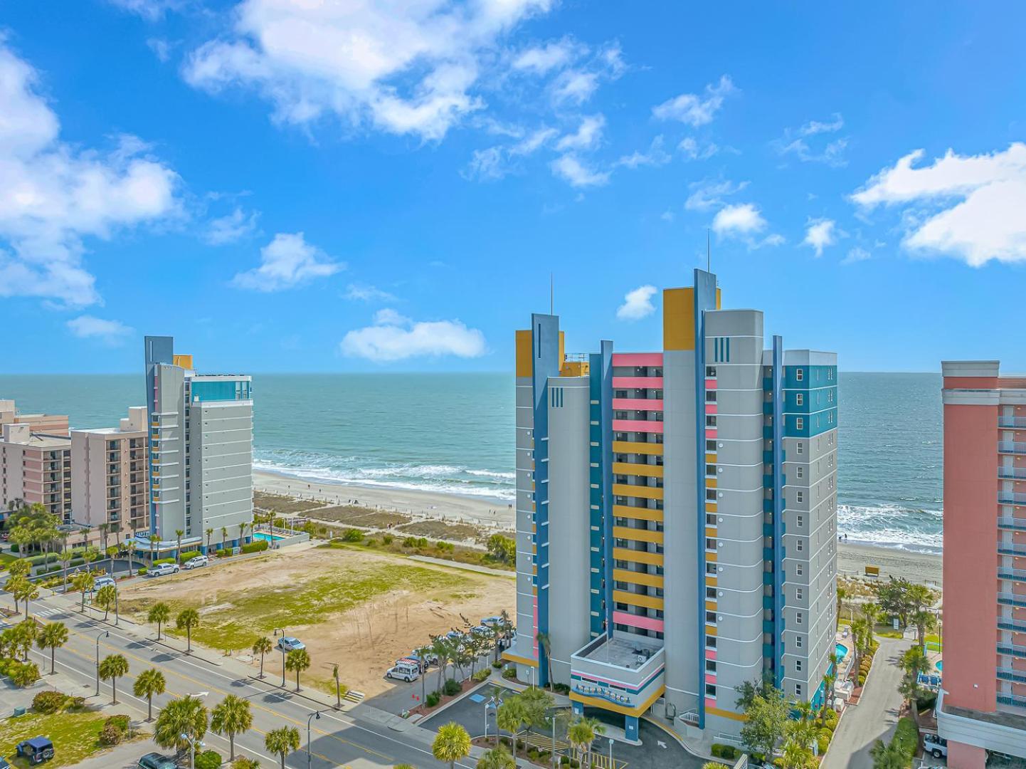 Beautifully Decorated Direct Oceanfront 1 Bedroom 1 Ba Condo Atlantica 1003 Myrtle Beach Exterior photo