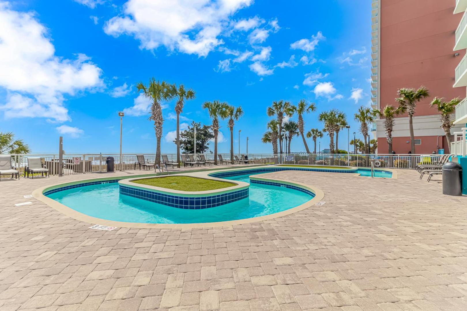 Beautifully Decorated Direct Oceanfront 1 Bedroom 1 Ba Condo Atlantica 1003 Myrtle Beach Exterior photo