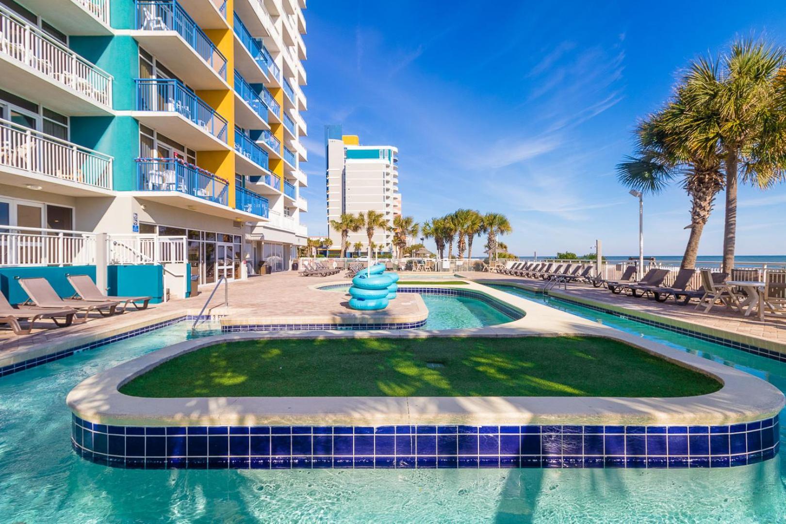 Beautifully Decorated Direct Oceanfront 1 Bedroom 1 Ba Condo Atlantica 1003 Myrtle Beach Exterior photo