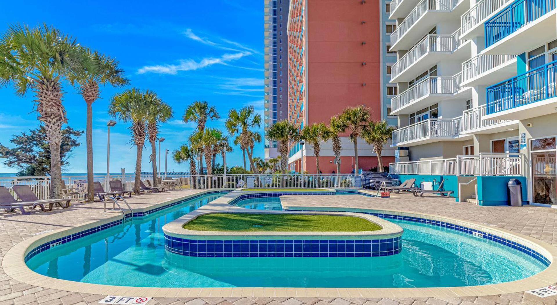 Beautifully Decorated Direct Oceanfront 1 Bedroom 1 Ba Condo Atlantica 1003 Myrtle Beach Exterior photo