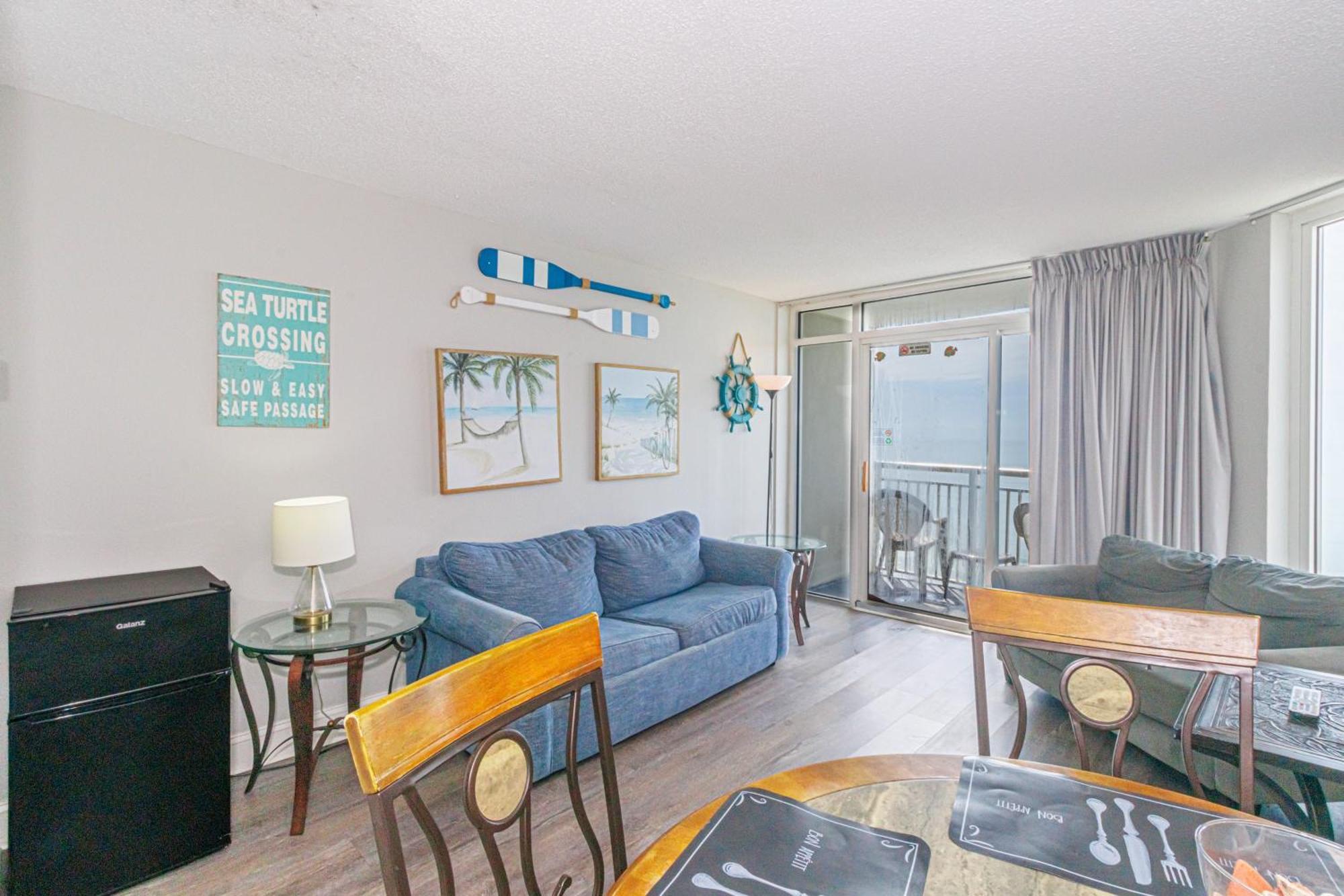 Beautifully Decorated Direct Oceanfront 1 Bedroom 1 Ba Condo Atlantica 1003 Myrtle Beach Exterior photo